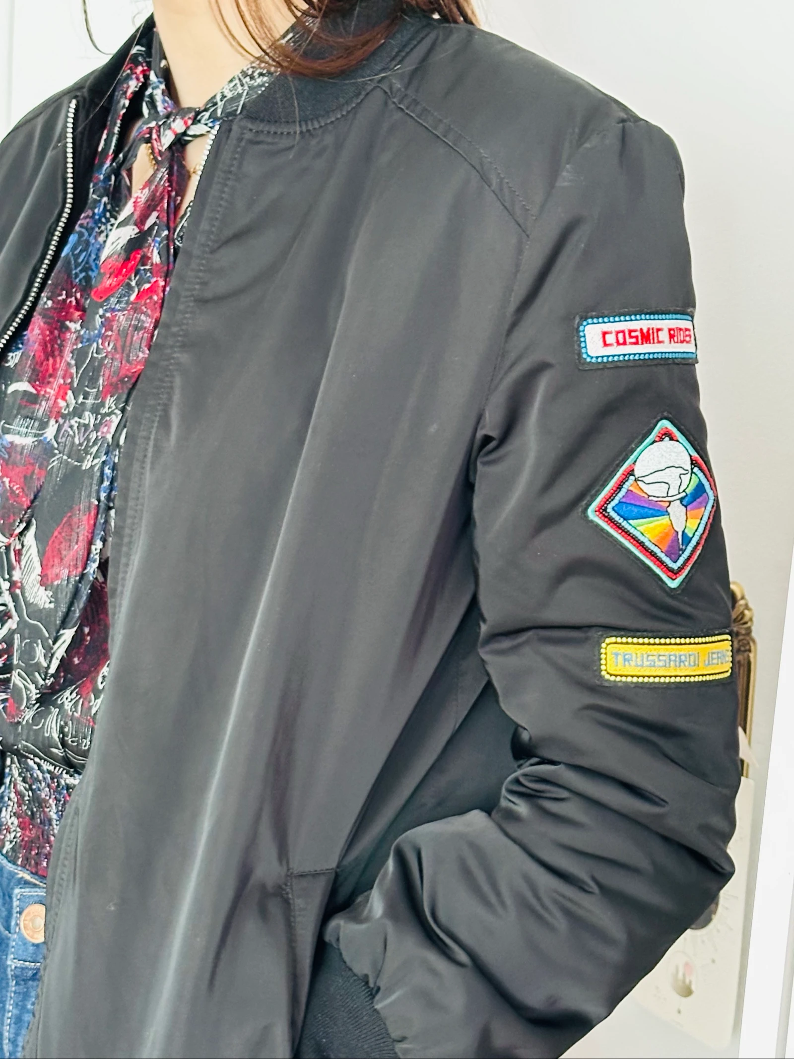 Trussardi, bomber dames, maat XS, nieuw zonder etiket – photo 4